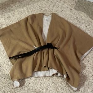 Camel Brown Poncho
